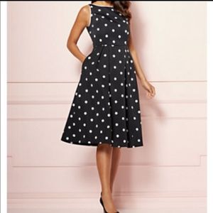 Eva Mendes Dress polka